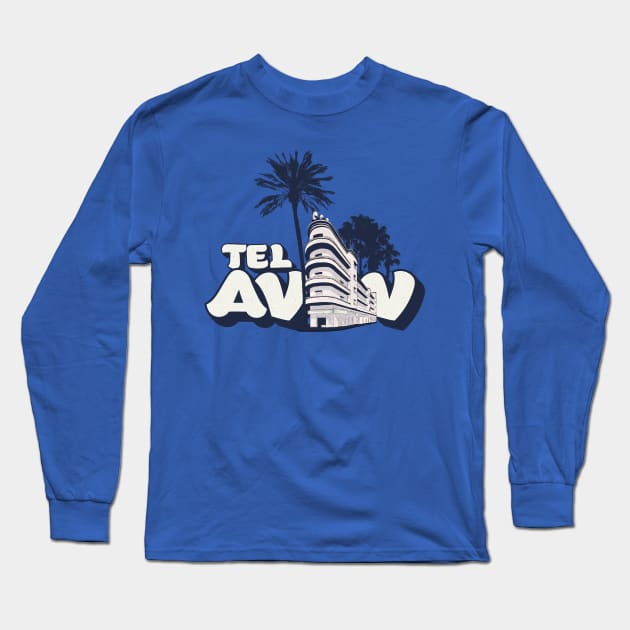 Tel Aviv Long Sleeve T-Shirt by TeeLAVIV